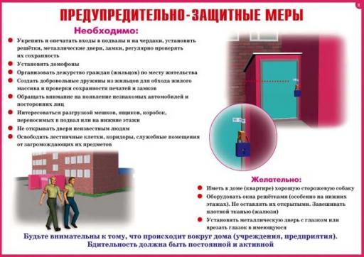 Предупредительно защитные меры