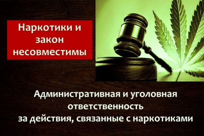 Ответственность за незаконное распространение наркотических средств