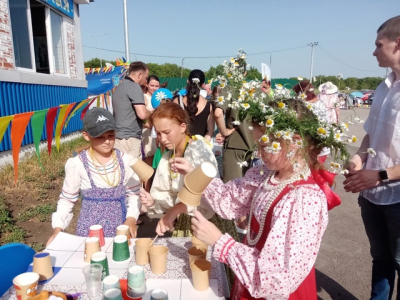 День семьи, любви и верности в селе Узюково!