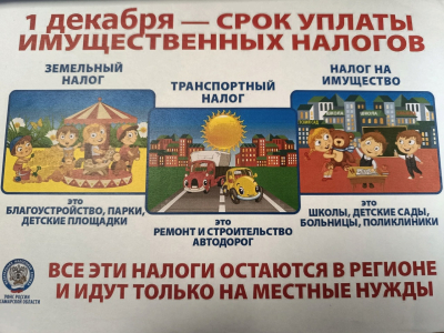 Владеете недвижимостью или транспортным средством? Не забудьте оплатить налог! Срок – 1 декабря.