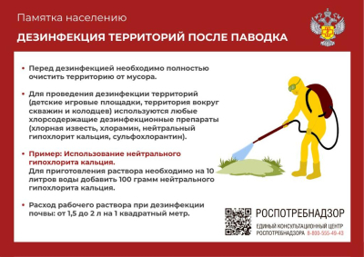 обработка после паводка