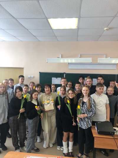 В нашем с.п. Узюково царит весенняя, праздничная атмосфера!